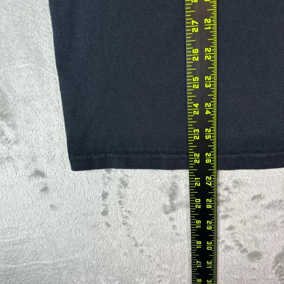 Vintage Champion "Politics As Usual" Distressed Graphic T-Shirt - Picture 6 of 8